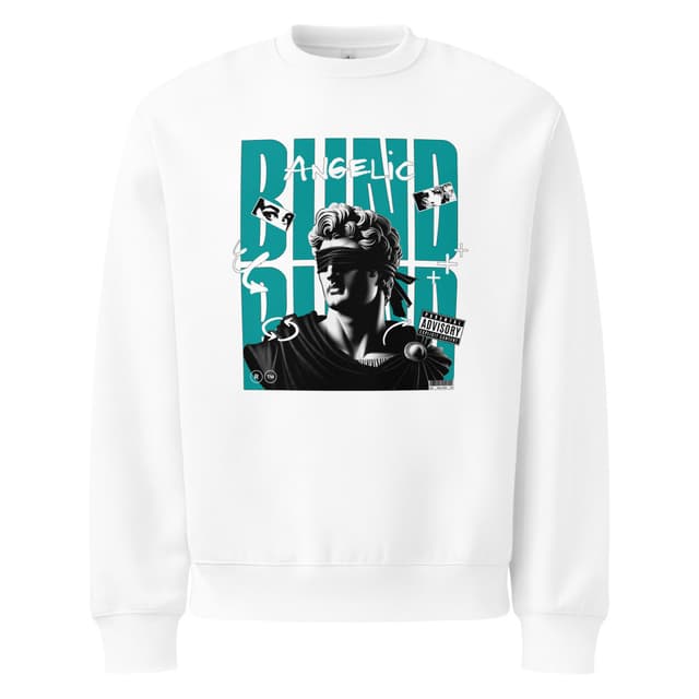 Angelic Blind Oversized Sweatshirt Man