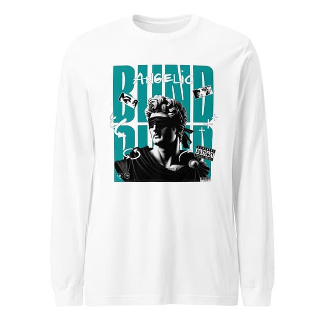 Angelic Blind T-Shirt Long Sleeve Premium Man