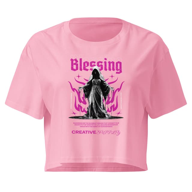 Blessing Spirit Crop Top Woman