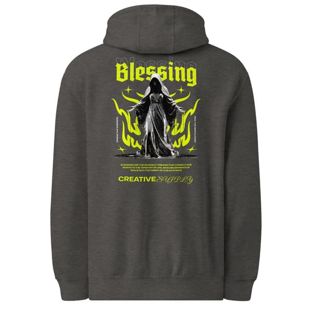 Blessing Spirit Hoodie Bold Style Man