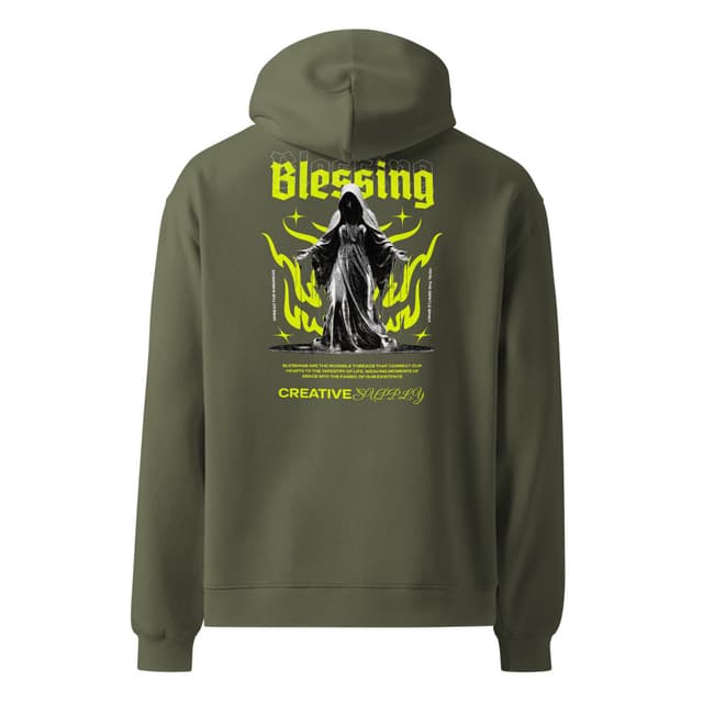 Blessing Spirit Hoodie Oversize Man
