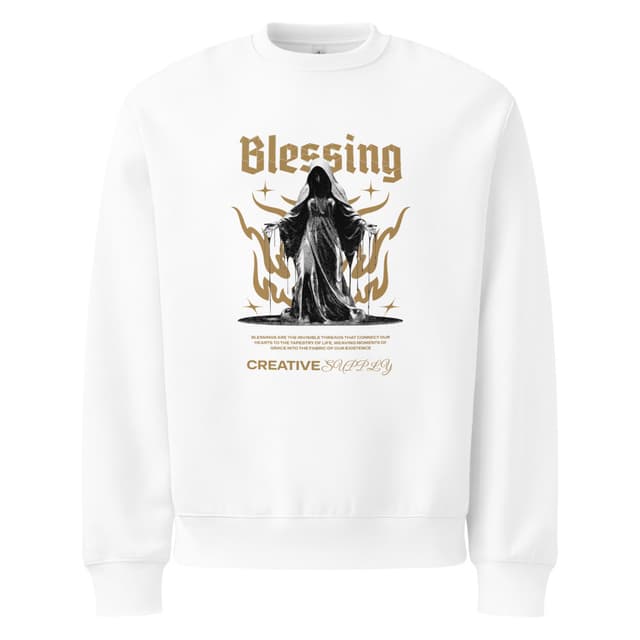 Blessing Spirit Sweatshirt Oversize Man