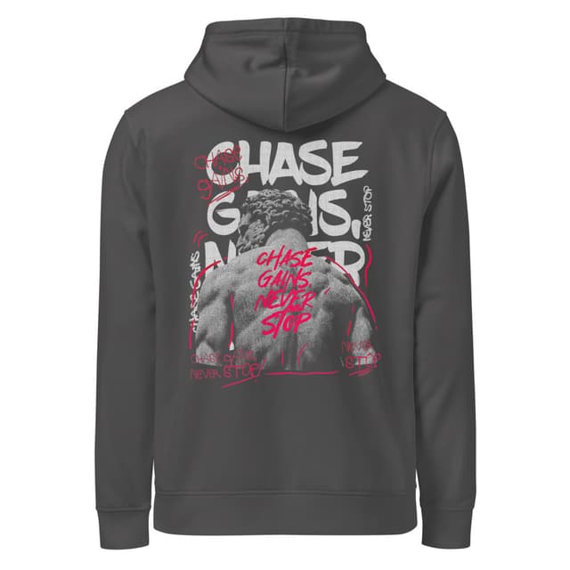 Chase Gains Never Stop Hoodie Eco Bold Man