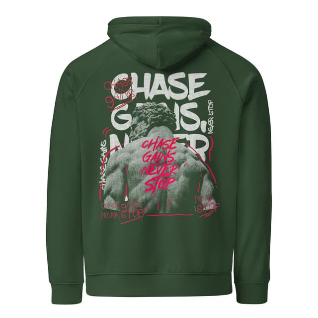 Chase Gains Never Stop Hoodie Eco Man