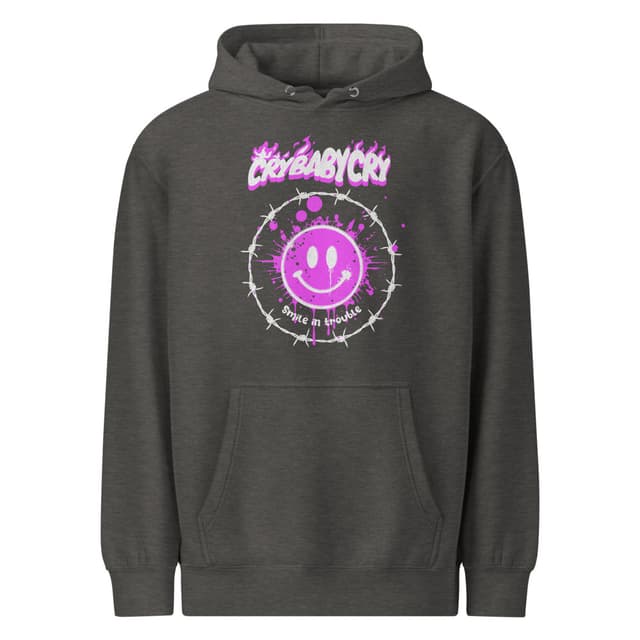 Cry Baby Hoodie Bold Style Woman