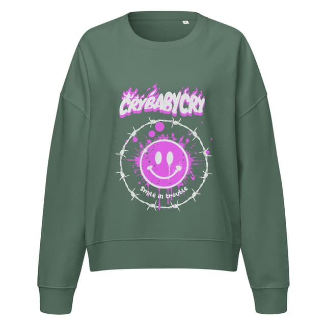 Cry Baby Sweatshirt Eco Woman