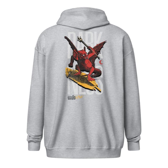Darkness Awaits Hoodie Zip Man