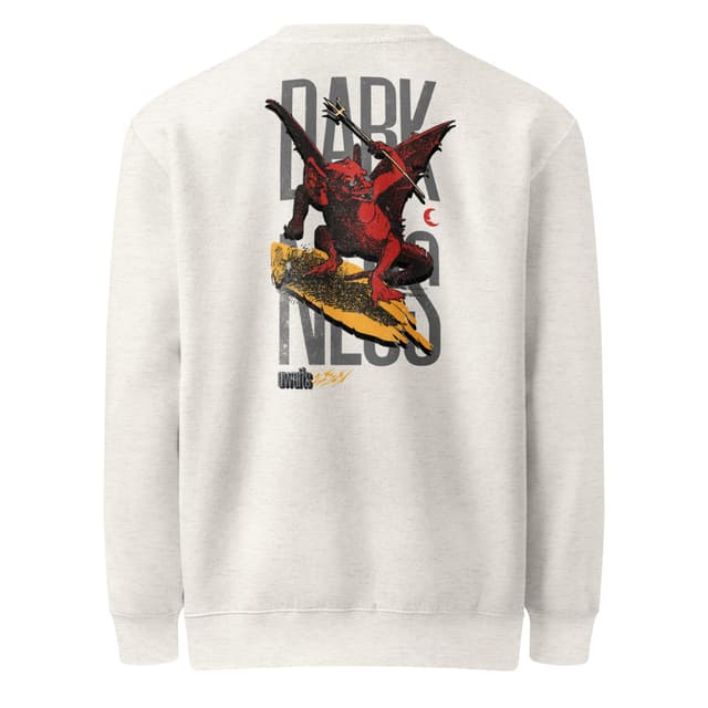 Darkness Awaits Sweatshirt Classic Man