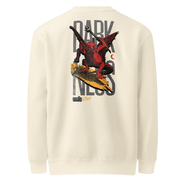 Darkness Awaits Sweatshirt Classic Man