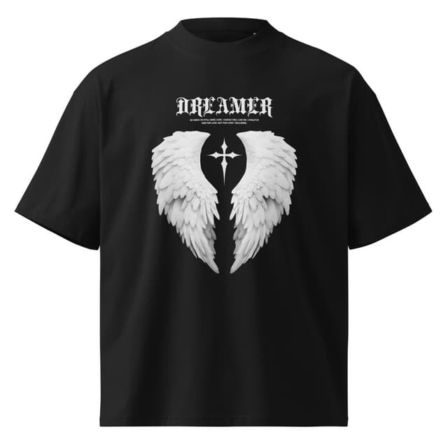 Dreamer Wings Oversize Eco T-Shirt Men