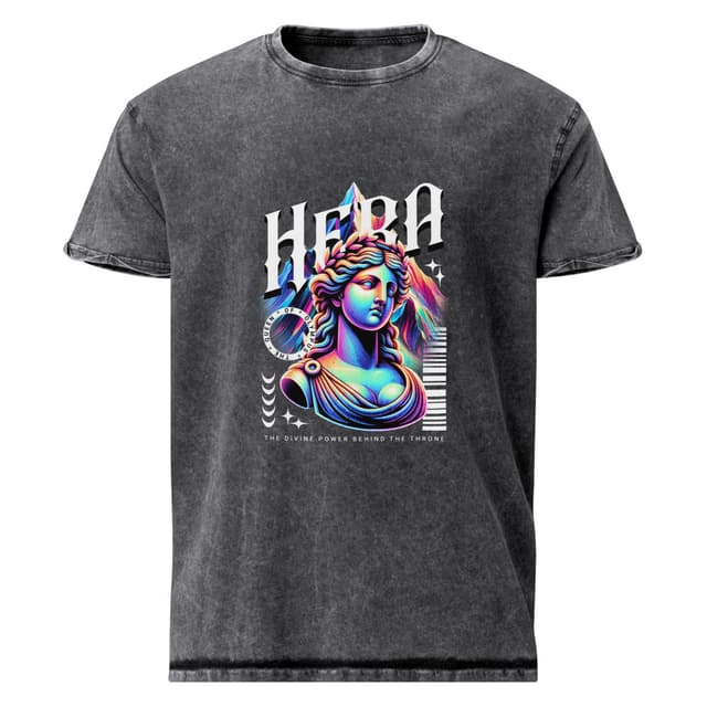 Hera Queen of Olympus T-Shirt Jeans Woman