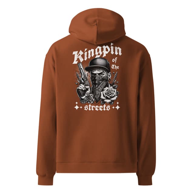Kingpin Of The Streets Hoodie Oversize Man