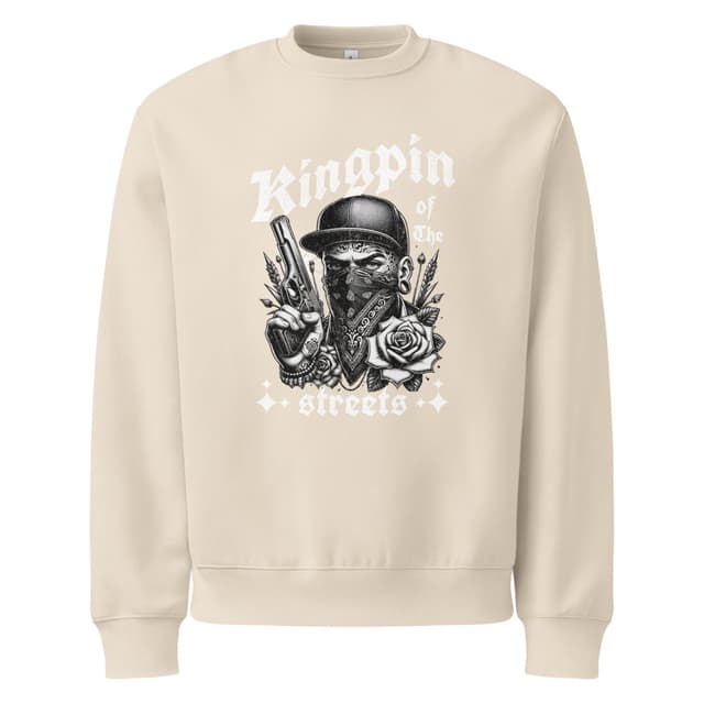 Kingpin Of The Streets Sweatshirt Oversize Man