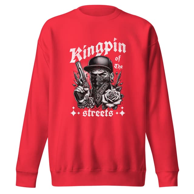 Kingpin Of The Streets Sweatshirt Premium Man