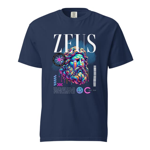 Lágrimas de Zeus Camiseta Comfort Bold
