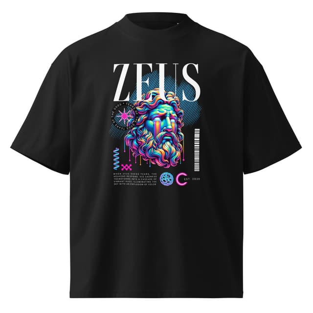 Camiseta Oversize Eco Lágrimas de Zeus