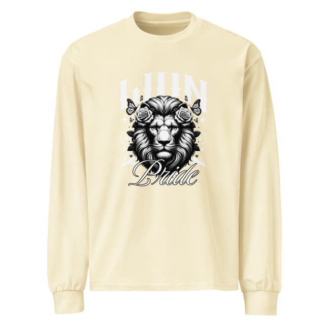 Lion Pride T-Shirt Long Sleeve Bold Man