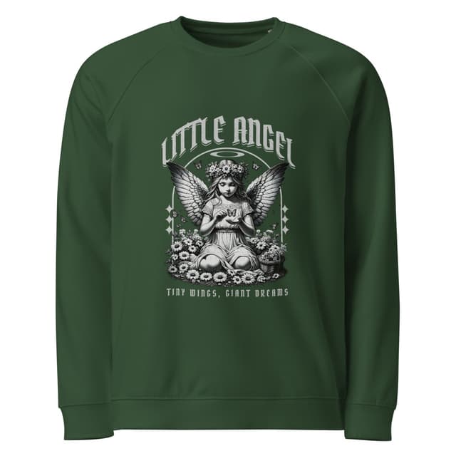Little Angel Sweatshirt Eco Style Woman