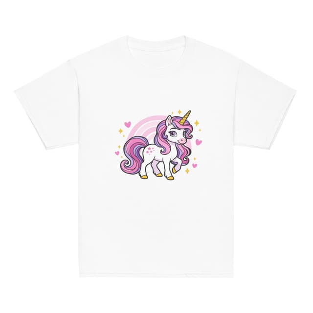 Little Unicorn Dreams T-skjorte Jente