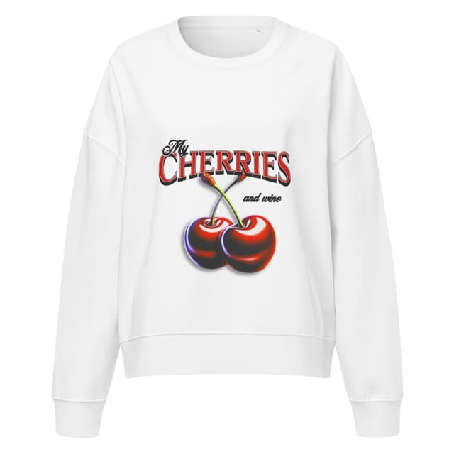 My Cherries Sweatshirt Eco Donna