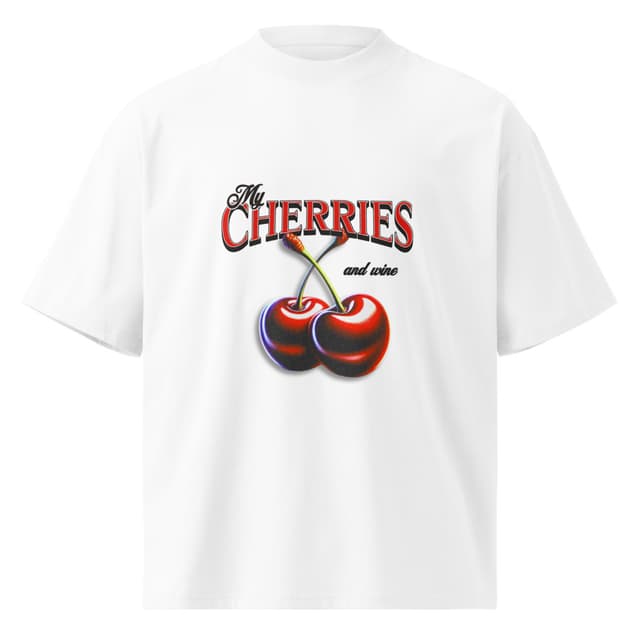 My Cherries T-Shirt Oversize Eco Woman
