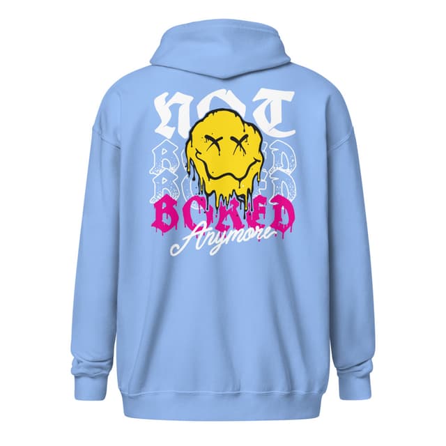 Not Bored Anymore Hoodie Zip Men