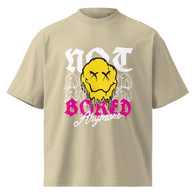 Not Bored Anymore Oversize Eco T-Shirt for Men