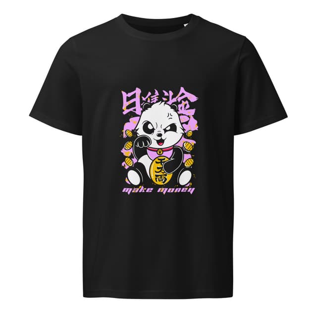 Panda Make Money T-Shirt Soft Style Woman