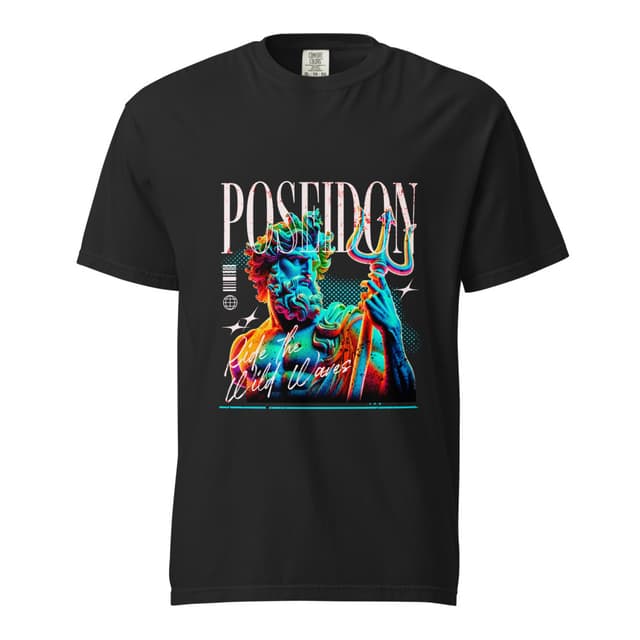 Poseidon Waves T-Shirt Comfort Bold Man