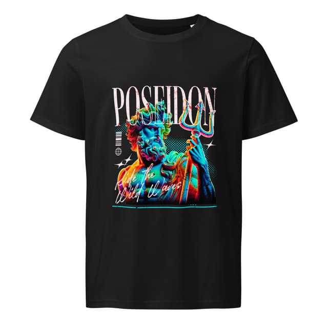 Poseidon Waves T-Shirt Soft Style Man