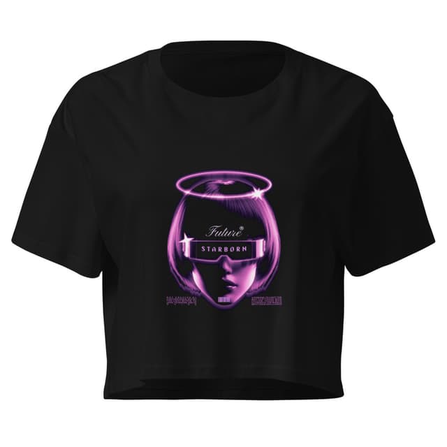 Star Born Crop Top Woman