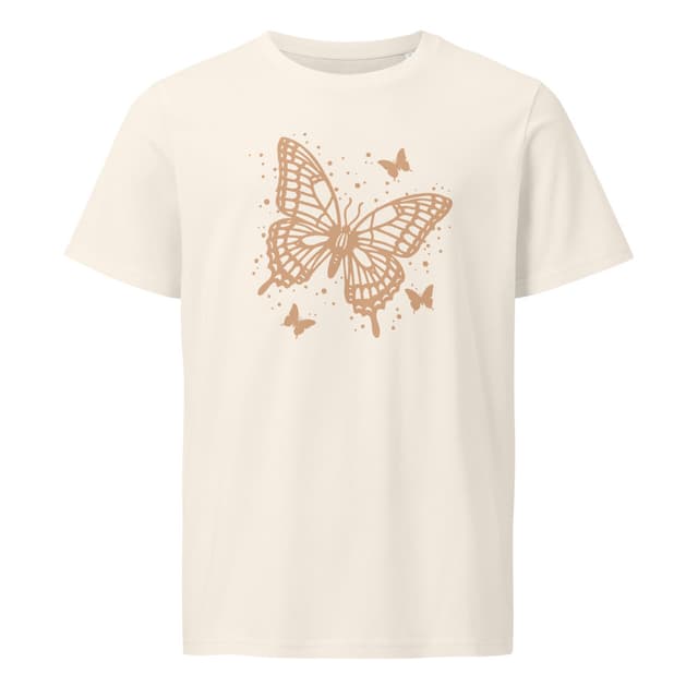 Stencil Butterfly TShirt Soft Style Women