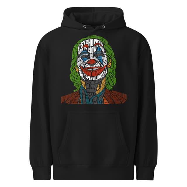 Twisted Smile Hoodie Bold Style Man