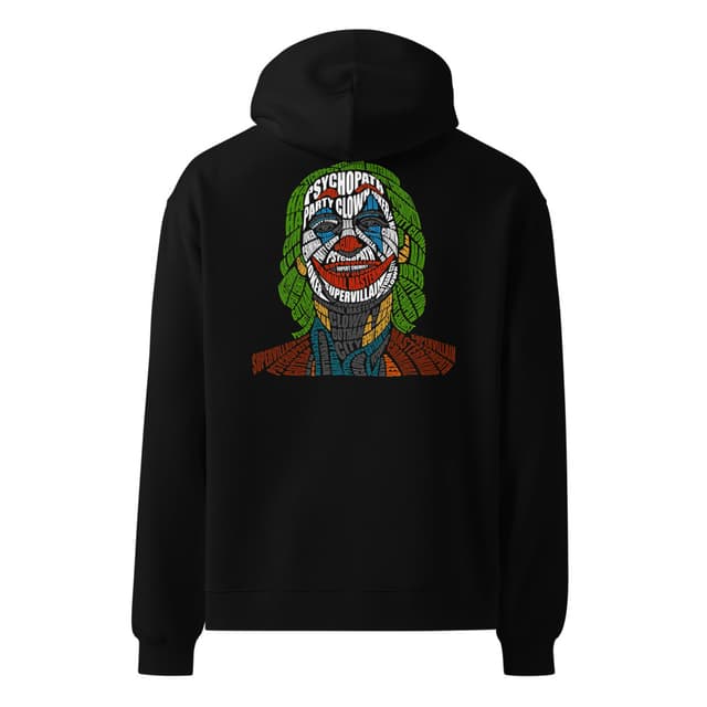 Twisted Smile Oversized Hoodie Men
