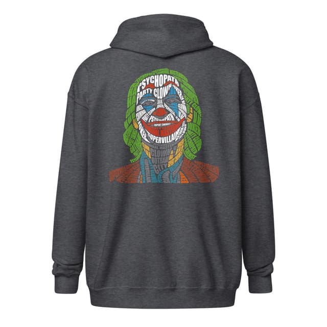 Twisted Smile Hoodie Zip Men