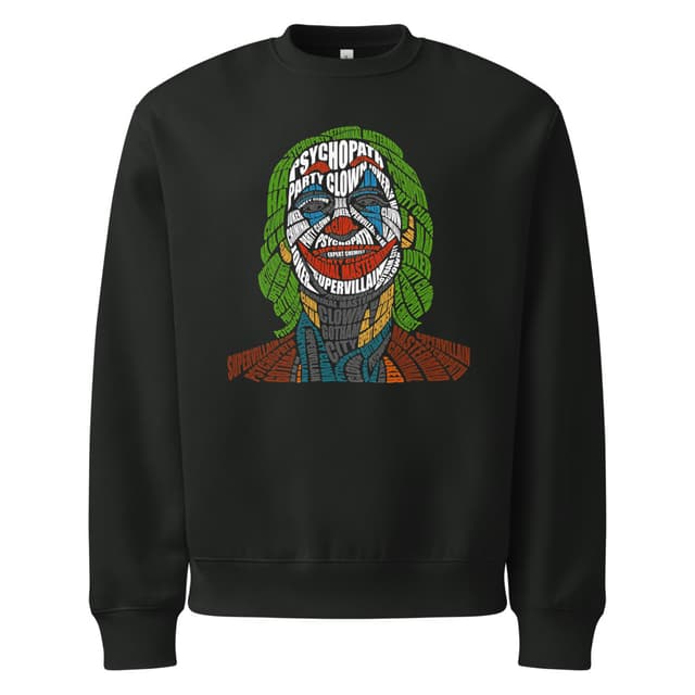 Twisted Smile Oversized Sweatshirt Men