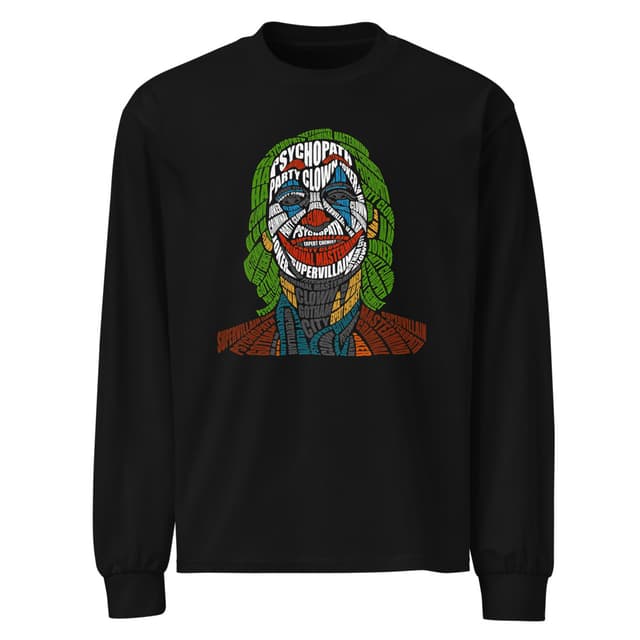 Twisted Smile TShirt Long Sleeve Bold Man