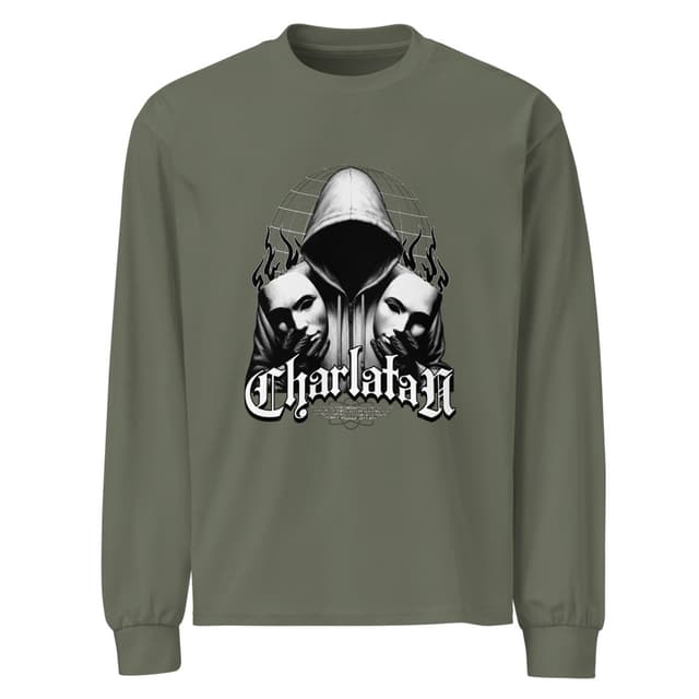 Urban Charlatan T-Shirt Long Sleeve Bold Man
