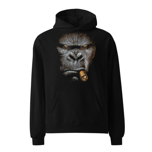 Wildfire Gorilla Oversized Hoodie for Men
